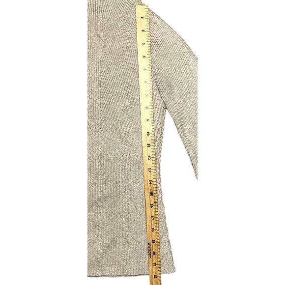 INC International Concepts Beige Mock Neck Turtleneck Sweater Medium - Picture 2 of 5
